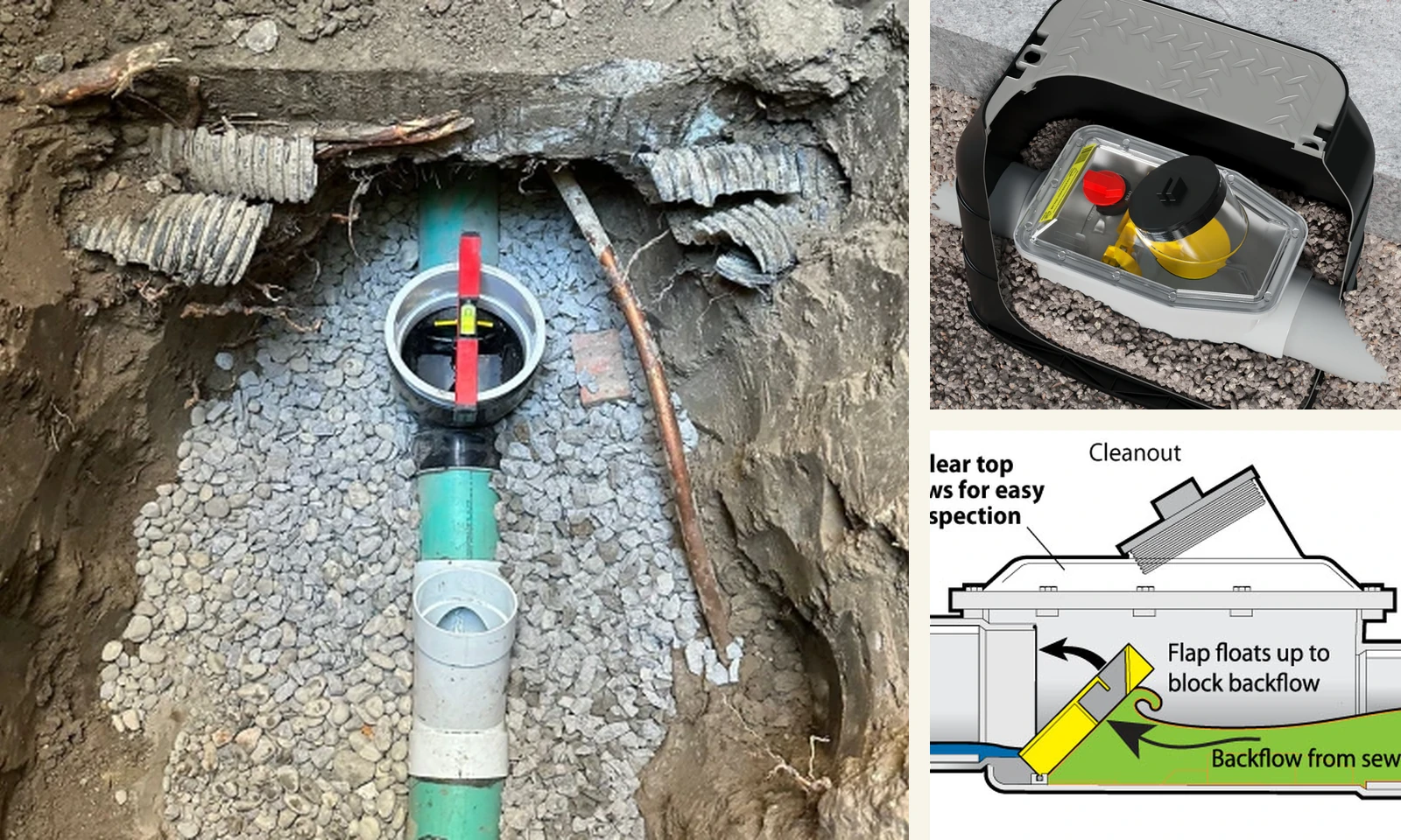 Home plumbing assessment for basement flooding