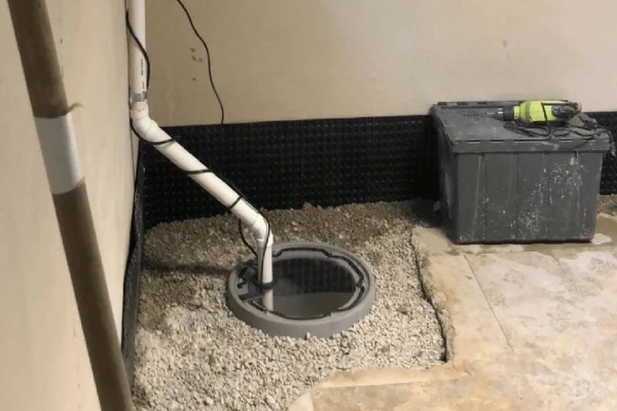 Toronto home drainage and sump pump system